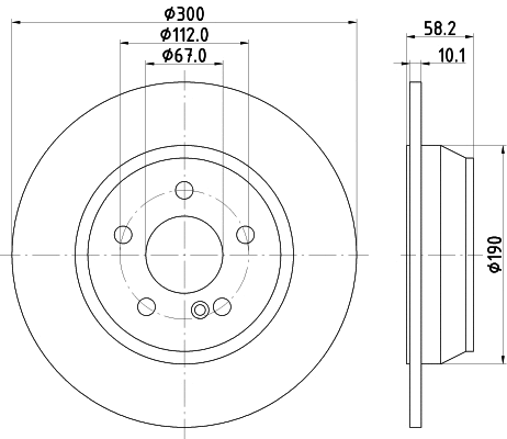 Brake Disc (54820)