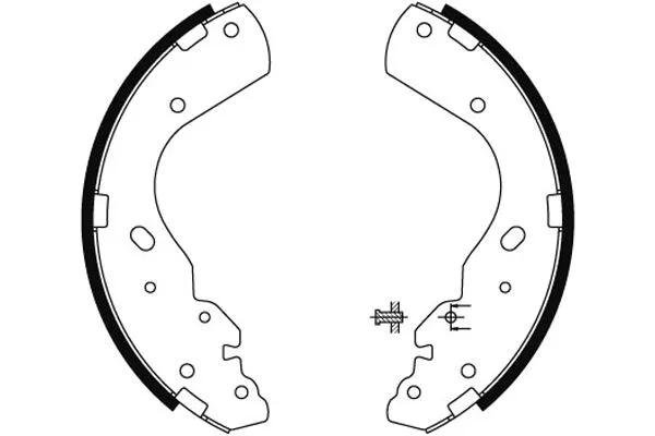 Brake Shoe Set (H9775)