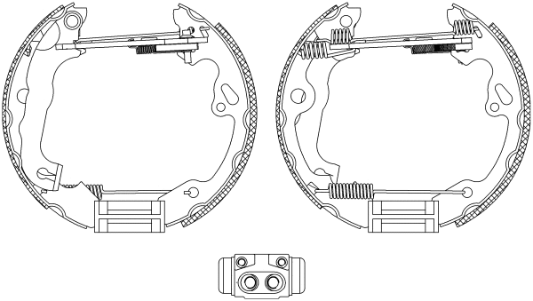 Brake Shoe Set (R0870)