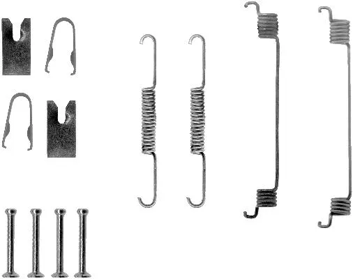 Accessory Kit, brake shoes (X0111)