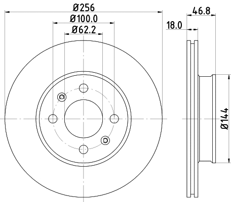 Brake Disc (55049)