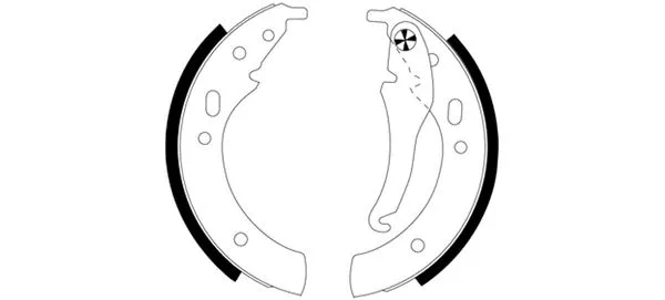 Brake Shoe Set (H1122)