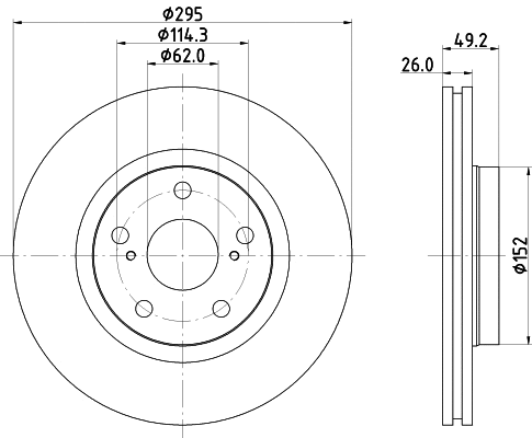Brake Disc (55224)