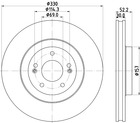 Brake Disc (56150)