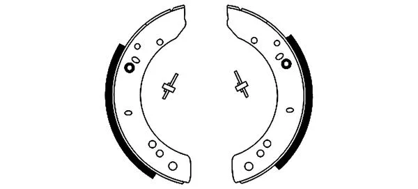 Brake Shoe Set (H9240)