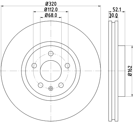 Brake Disc (55293)
