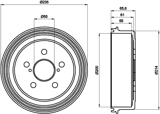 Brake Drum (62907)