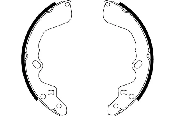 Brake Shoe Set (H1763)