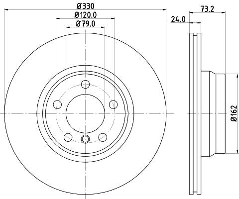 Brake Disc (55420)