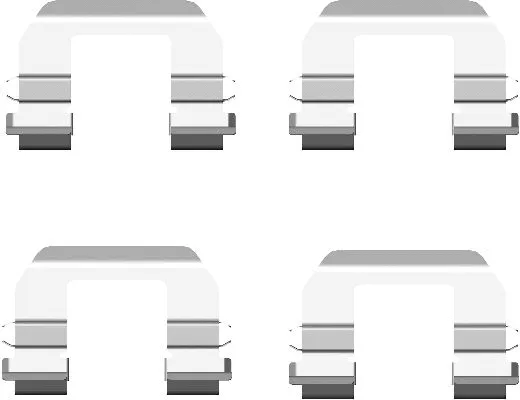 Accessory Kit, disc brake pad (K0430)