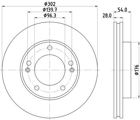 Brake Disc (54473)