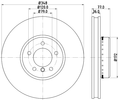 Brake Disc (54824)