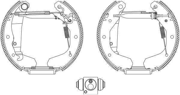 Brake Shoe Set (R0205)