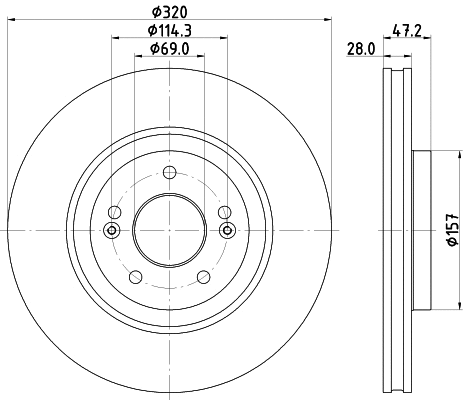 Brake Disc (56063HC)