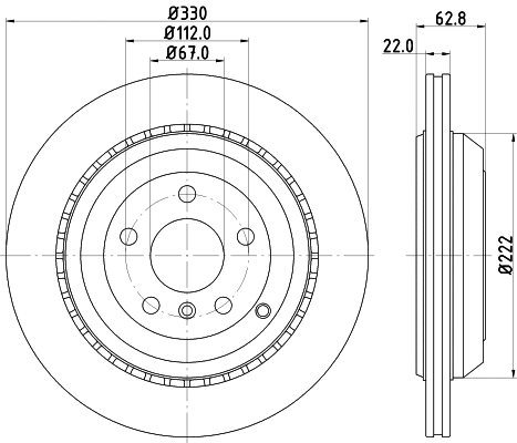 Brake Disc (54509)