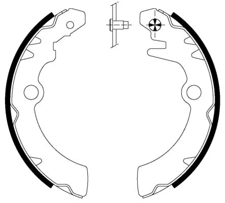 Brake Shoe Set (H1760)