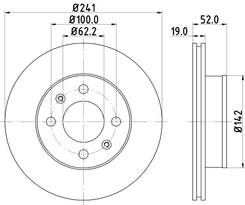 Brake Disc (54285)