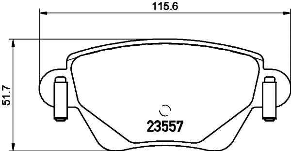Brake Pad Set, disc brake (T1211)
