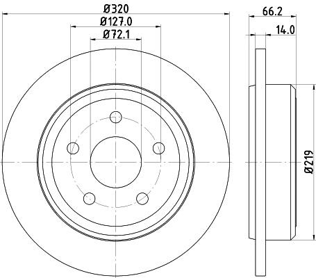 Brake Disc (54774)