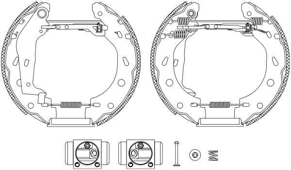 Brake Shoe Set (R1345)