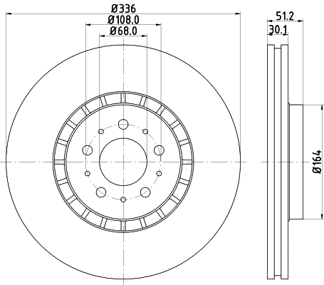 Brake Disc (54267)