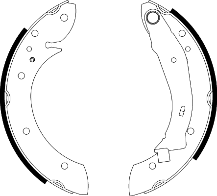 Brake Shoe Set (H9000)