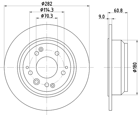 Brake Disc (50217)
