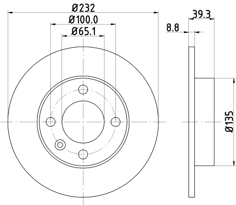 Brake Disc (50263)