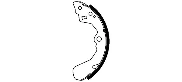 Brake Shoe Set (H8620)