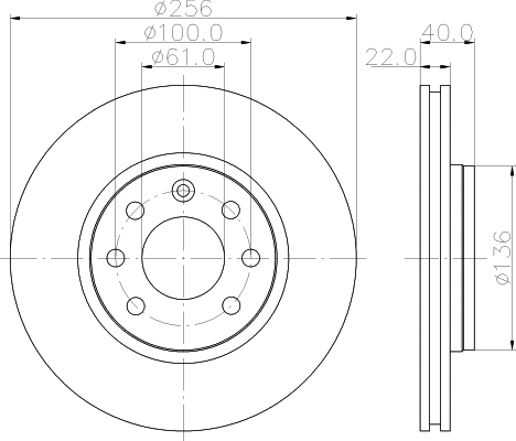 Brake Disc (54021)