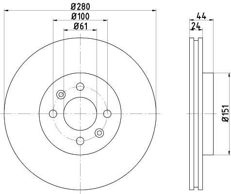 Brake Disc (54139)