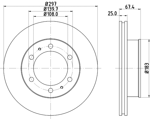 Brake Disc (55226)