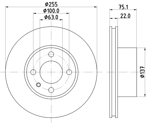 Brake Disc (50418)