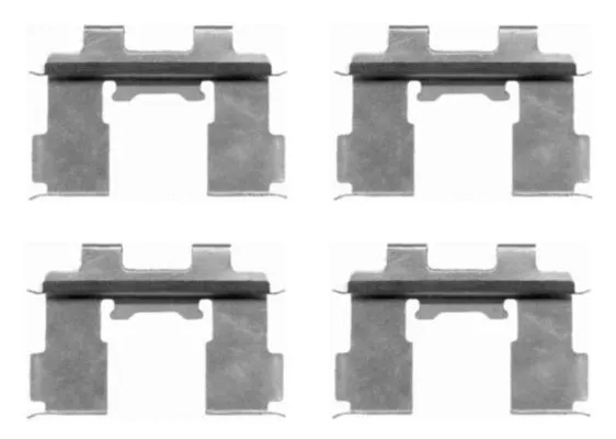 Accessory Kit, disc brake pad (K0333)