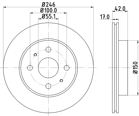 Brake Disc (54656)