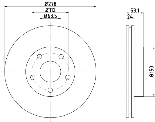 Brake Disc (51029)