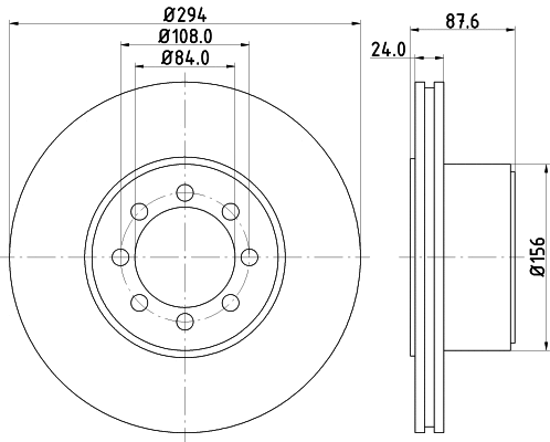Brake Disc (54717)