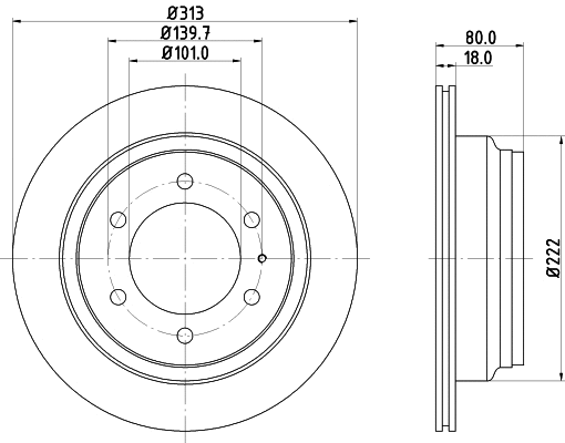Brake Disc (50234)