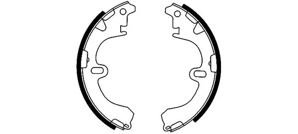 Brake Shoe Set (H1432)