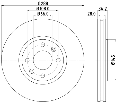 Brake Disc (50327)