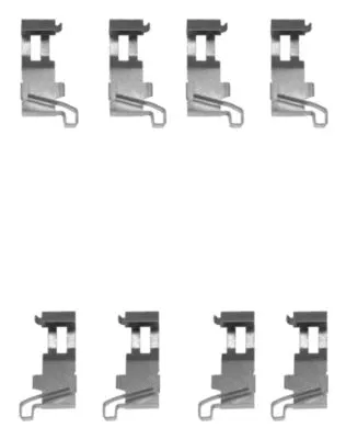 Accessory Kit, disc brake pad (K0237)