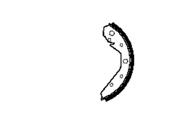 Brake Shoe Set (H1093)