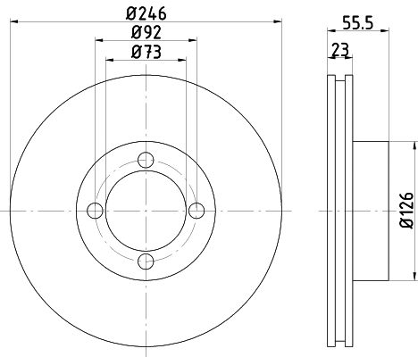 Brake Disc (52422)