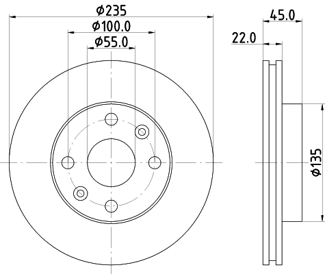 Brake Disc (54342)