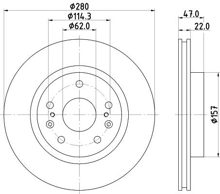 Brake Disc (55683)