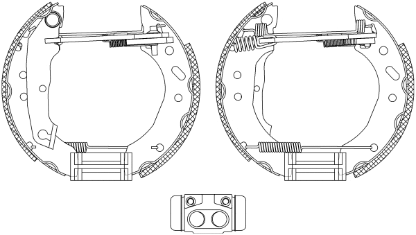 Brake Shoe Set (R1291)