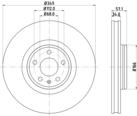 Brake Disc (55893HC)