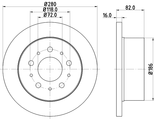 Brake Disc (54574)