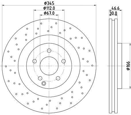 Brake Disc (54237)