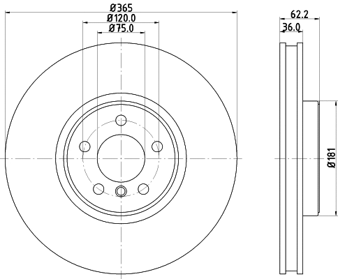 Brake Disc (54610)